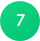 A survey response with a colored score badge
